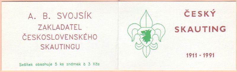 Czech Scouting 1911-1991 #2